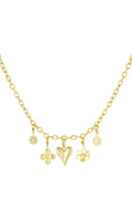 Floral Charm Necklace