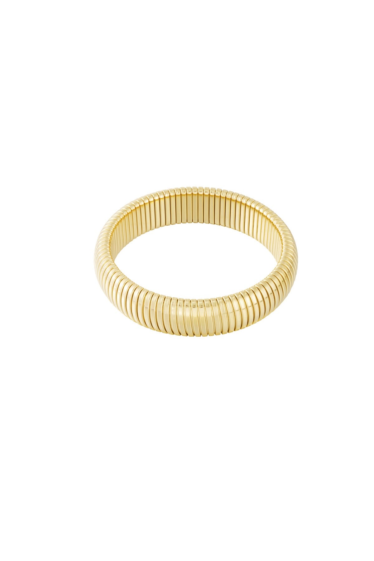Statement bangle armband voor om je kleding goud