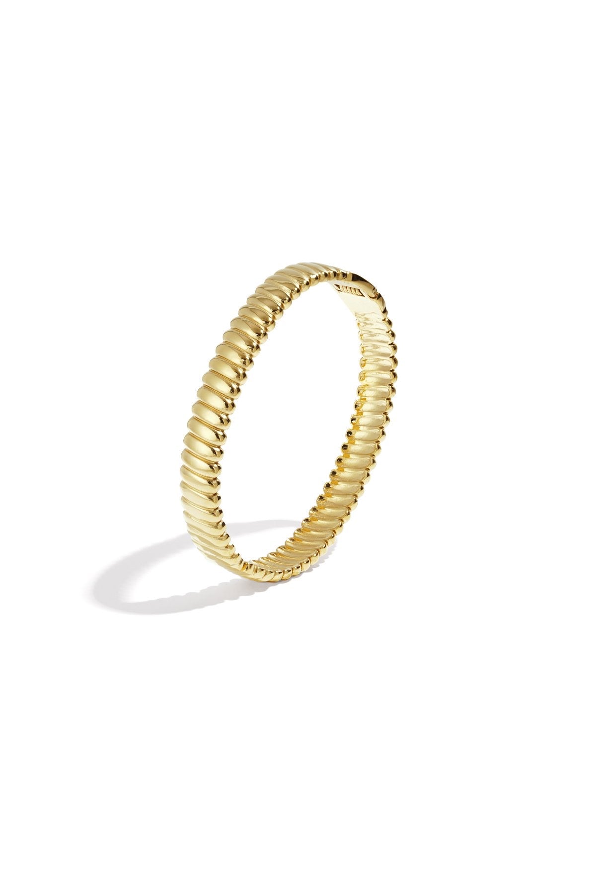 Bangle met strepen in het goud