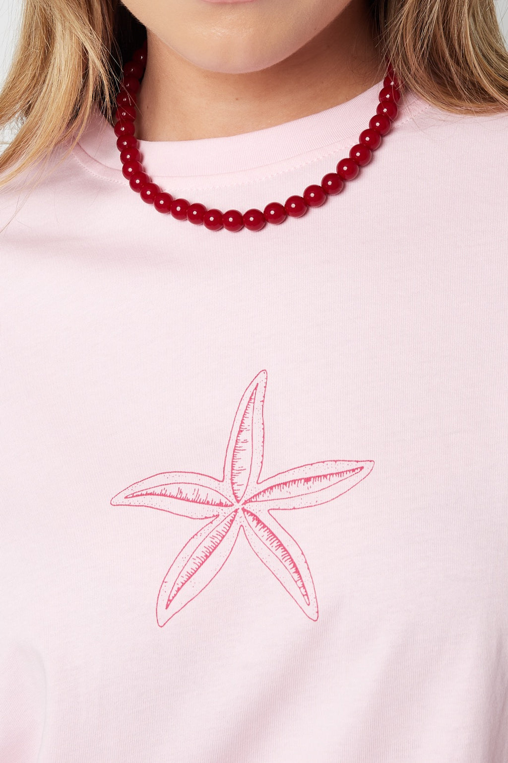 Kralenketting met bordeaux keurige kralen